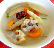 1.サムゲタン風スープ
