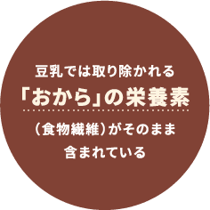 美容面や健康維持に役立つ植物性たんぱく質・大豆イソフラボンが摂取できる