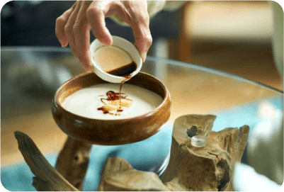 醤油を加えた「まるごとＳＯＹカスピ海ヨーグルト」