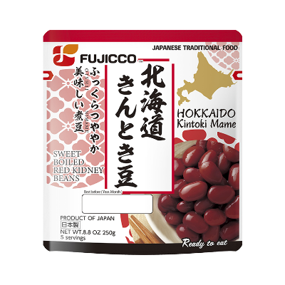 SWEETBOILED RED KIDNEY BEANS in
                              Hokkaido
                            250g