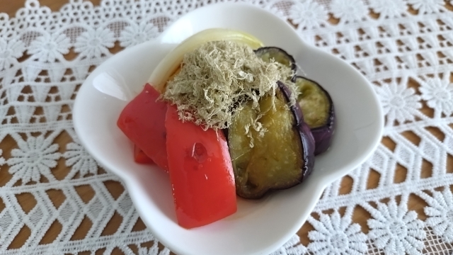 副菜　グリル野菜のマリネ