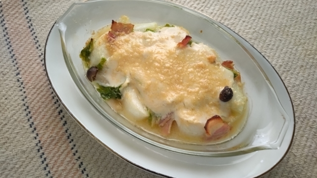 主食＋主菜　豆乳ヨーグルトグラタン