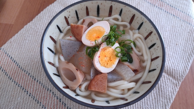 主食＋主菜　しっぽく風うどん