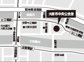 大阪会場地図