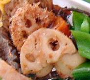 3.野菜炊き合せの粉かつお煮