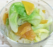 2.キャベツと生姜だいこんのサラダ