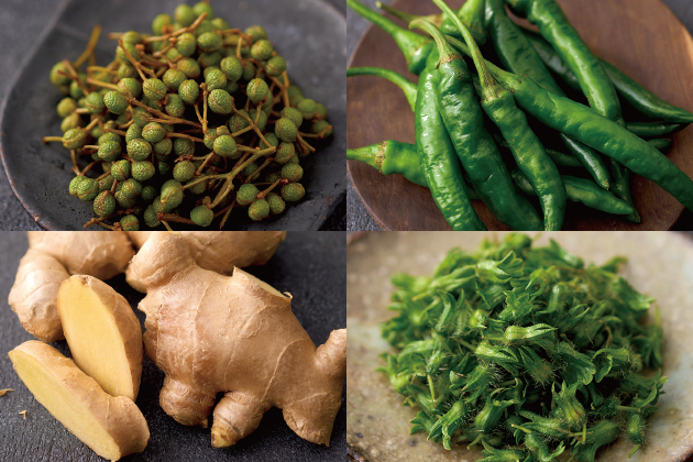 うま味と和の香味素材