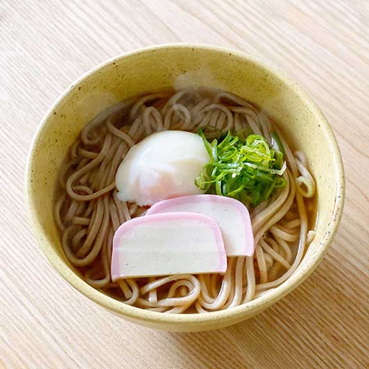 ぽかぽか温まる!シンプルかけそば