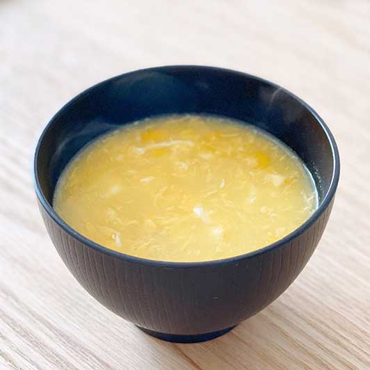 甘くてやさしい中華コーンスープ