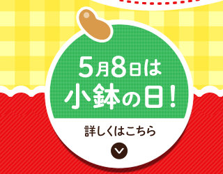 ５月８日は小鉢の日！詳しくはこちら