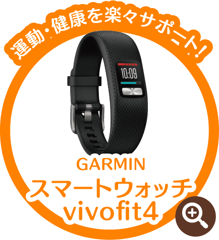 GARMINスマートウォッチvivofit4