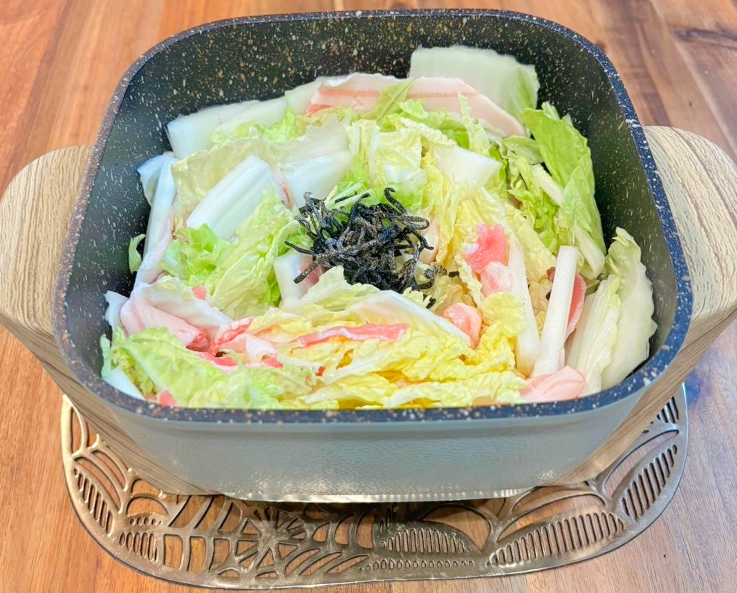 白菜ミルフィーユ鍋