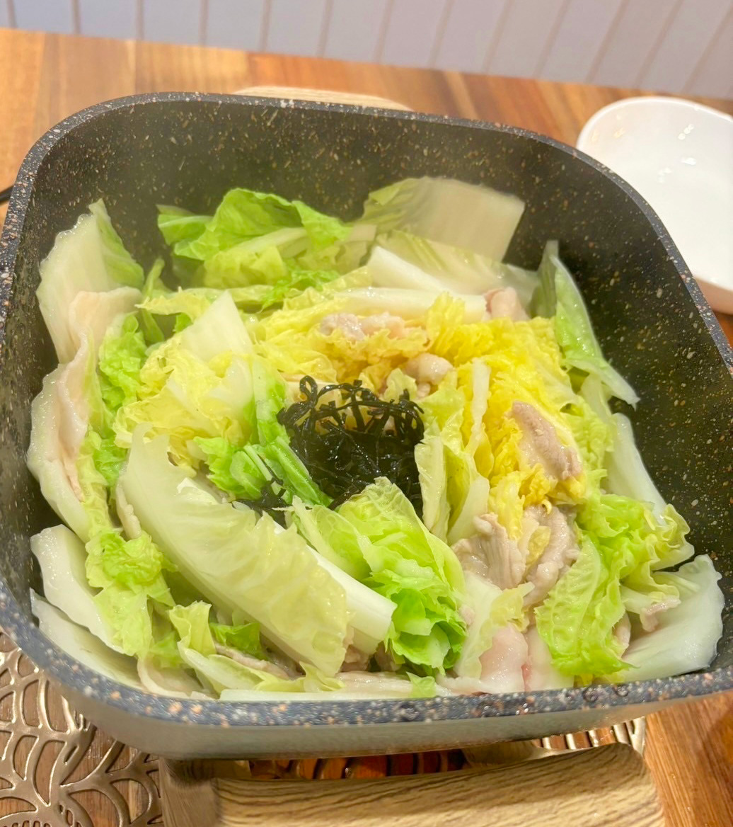 白菜ミルフィーユ鍋