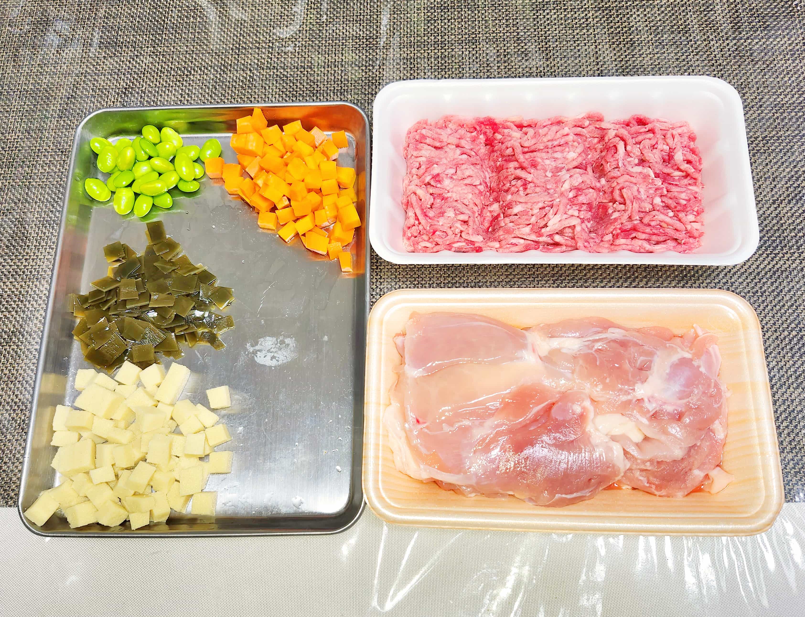 高野豆腐と昆布のチキンロール