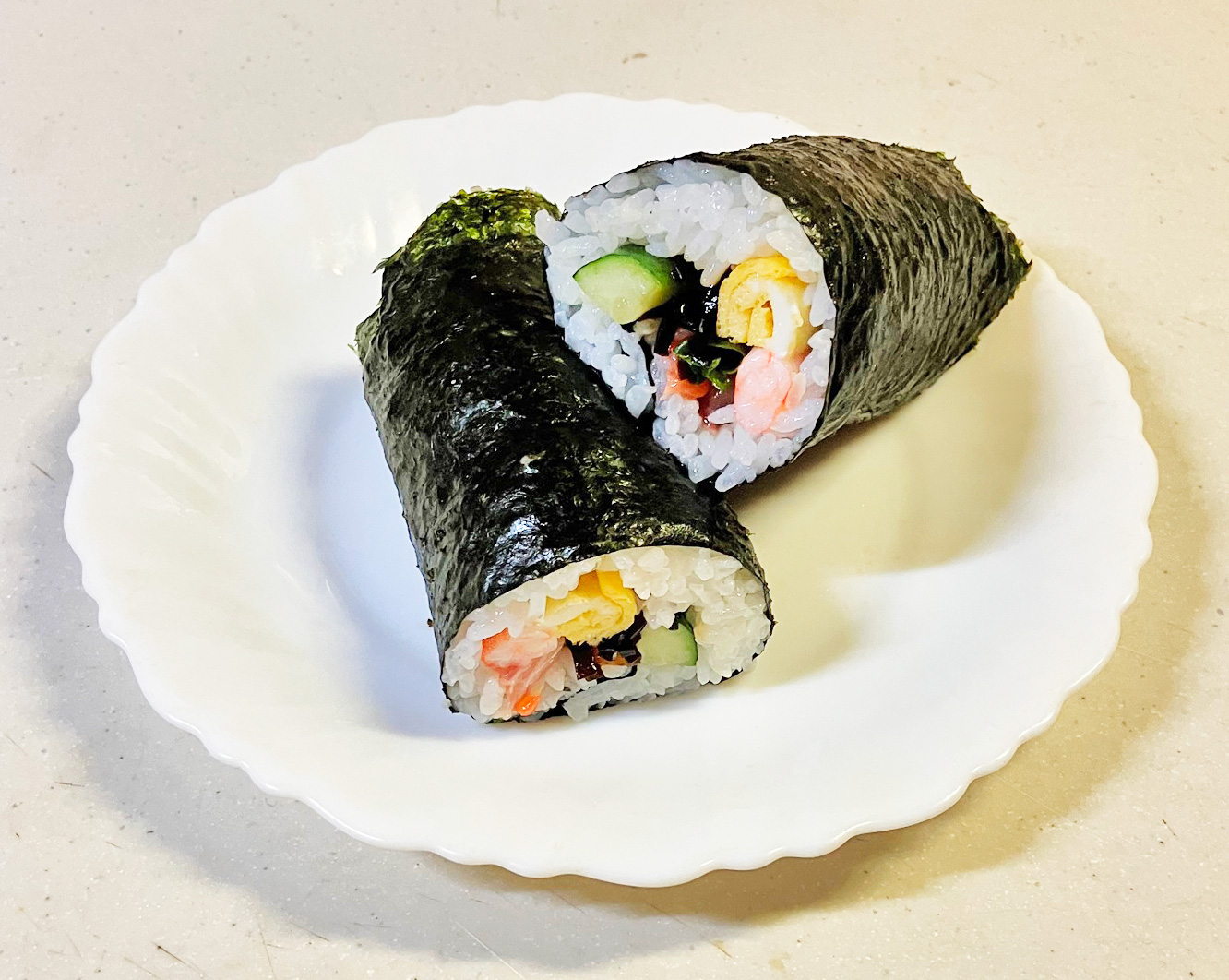 ふじっ子煮の海鮮恵方巻